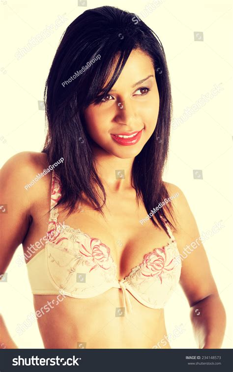 Sexy Lady Lingerie Isolated On White Stock Photo Shutterstock