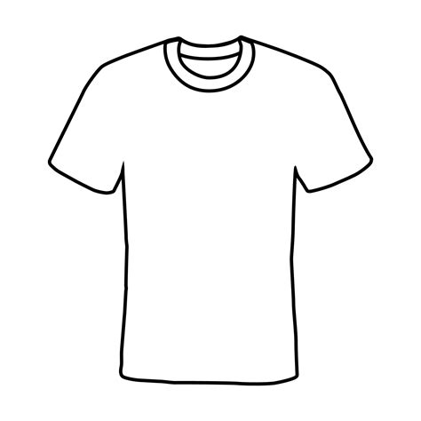 Dise O De Vector De Camiseta Con L Neas Adecuadas Para Colorear