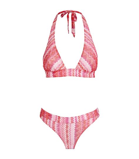 Buy Missoni Zigzag Bikini Pink At 29 Off Editorialist