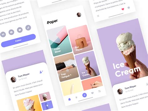 Paper App By Martin Berbesson On Dribbble