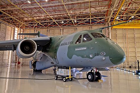 HISTORIA DA AVIAÇÃO Embraer entrega sexta aeronave KC 390 Millennium à