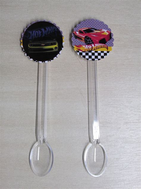 Mini Colherzinhas Docinhos Hot Wheels Elo