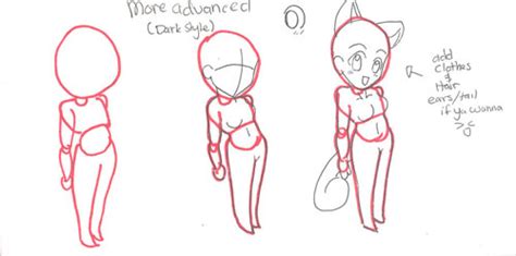 How To Draw Chibi Bodies Howto Techno