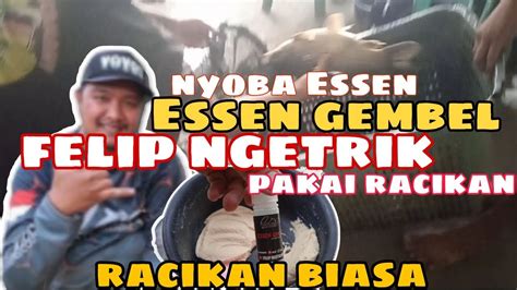 RACIKANYA MASIH SAMA NYOBA ESSEN GEMBEL FELIP NGETRIK GAK DI SANGKA