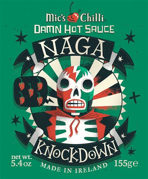 Mic S Chilli Naga Knockdown Hot Sauce Epicierfou Fr