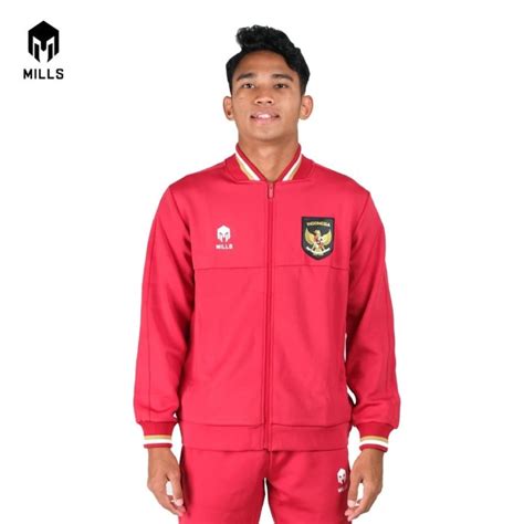 Jual Promosi Mills Timnas Indonesia Garuda Track Jacket Ina Red