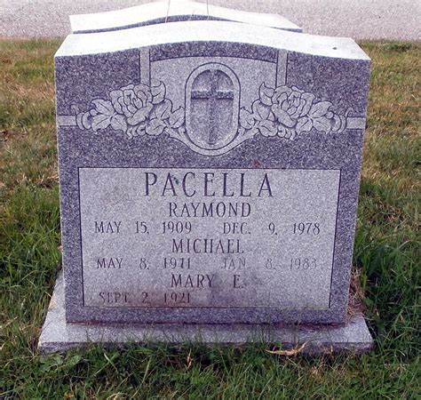 Mary E Pacella Find A Grave Memorial