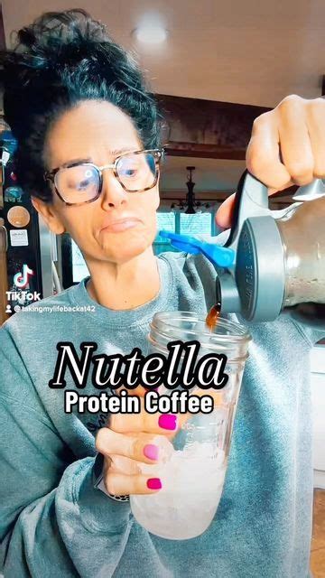 Tonya On Instagram Nutella Protein Coffee Cold Brew Ice Hazelnut