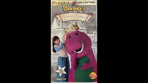 Barney Home Video Barneys Magical Musical Adventure 1997 Actimates Vhs Full In Hd 60fps