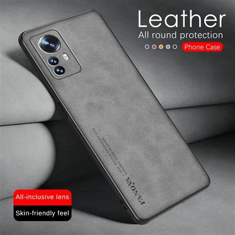 Redmy Note12s 4g Case Sheepskin Leather Silicone Back Cover For Xiaomi Redmi Note 12s 12 Spng