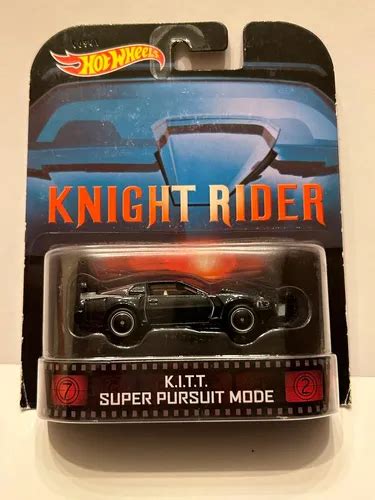 Hot Wheels Retro Knight Rider Kitt Super Pursuit Mode Env O Gratis