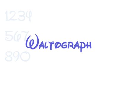 Waltograph Font Free Download