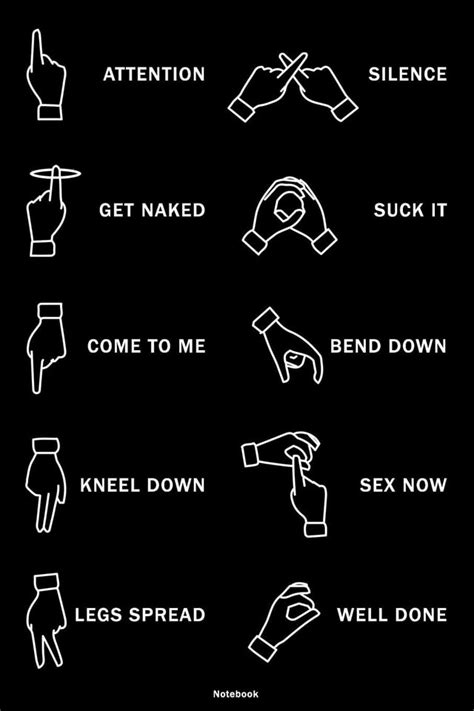 ATTENTION GET NAKED COME TO ME KNEEL DOWN LEGS SPREAD LA SILENCE Notebook SUCK IT BEND DOWN SEX