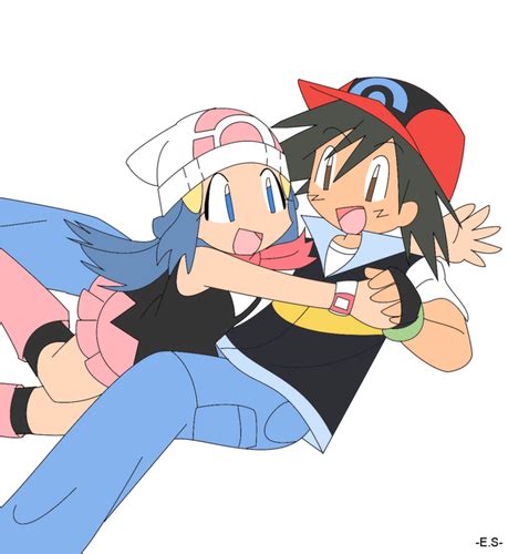 Pearlshipping Ash And Dawn Ash And Dawn Fan Art 35539481 Fanpop