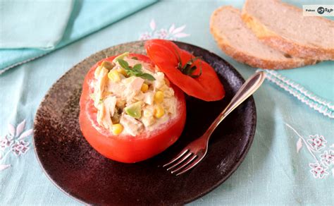 Tomates rellenos de atún la mejor receta para disfrutar del clásico