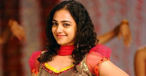 Nithya Menon Latest Hot Photos In Langa Voni Looking Cute Indian Filmy Actress
