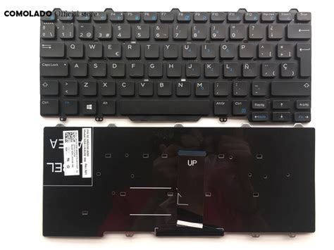 SP Spanish Keyboard For DELL Latitude 13 7350 7450 3340 3350 Keyboard