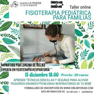 Taller online de Fisioterapia pediátrica respiratoria Crear y Criar