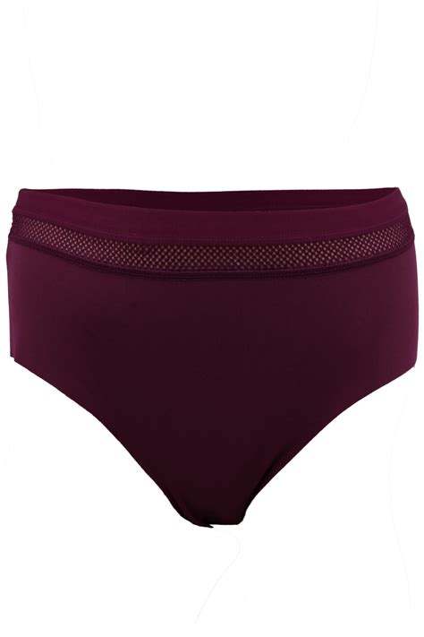 Cotton Hill Lazer Kesim Lastik Detaylı Büyük Beden Bikini Külot Pınar Tekstil