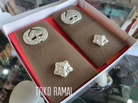 Jual Tanda Pangkat Pdh Lurah Timbul Khaki Di Lapak Toko Ramai Bukalapak