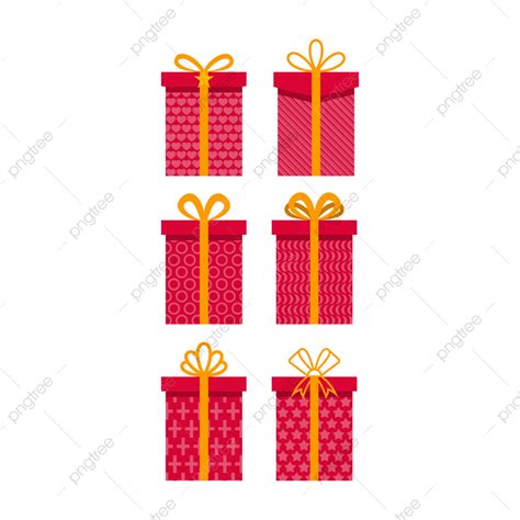 Gift Box Gifts Vector Art Png Gift Box Vector Gift Box Material Gift