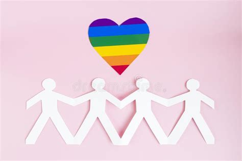 Pinturas De Color De Agua De Arco Iris Aisladas En Fondo Blanco Bandera Del Orgullo Gay Imagen