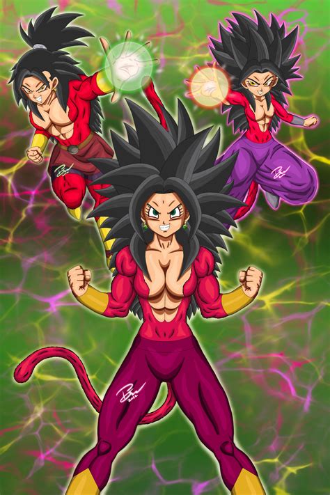 Kefla Ssj4 Super Saiyan 4 Kefla Caulifla Kale By Brandonkuhn24469 On