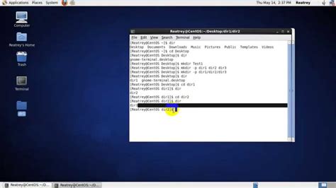 How To Create And Delete Directory In Centos Youtube