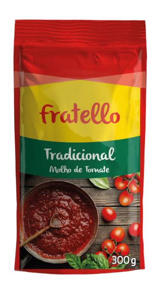 Bras O Fernando Machado Molho De Tomate Tradicional Fratello Sache G