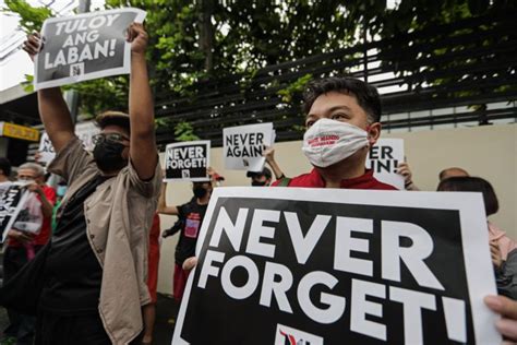 Martial Law Survivors Honor Martyrs Of Anti Dictatorship Struggle