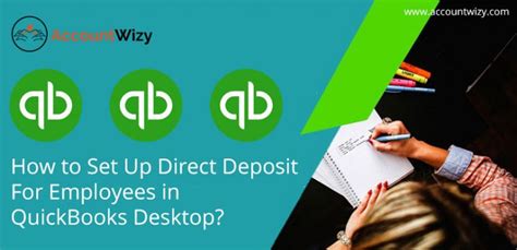 How To Set Up Direct Deposit For Employees In Quickbooks Desktop