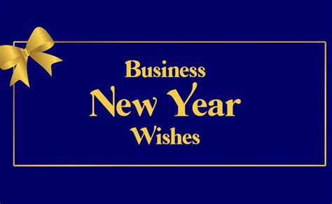 Business New Year Wishes And Messages Wishesmsg