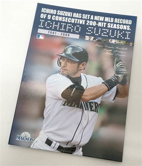 Yahooオークション 89 11 【未使用】 イチロー Mlb新記録9年連続20