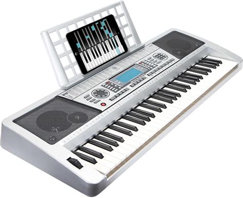 Hamzer 61 Key Electric Music Keyboard Piano With Stand Touch Sensitive