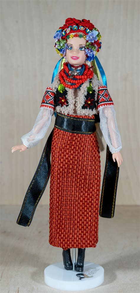 Ukrainian Doll West Ukraine Ukrainian Barbie Clothes Crochet Etsy