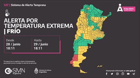 Rige Hoy Alerta Por Temperaturas Extremas En Buenos Aires Y Casi Todo