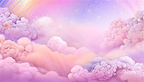 colourful sky premium ai generated image