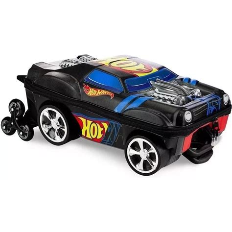 Malinha Mochila Infantil 3d Carro Hot Wheels 3 Rodinhas G Shopee Brasil