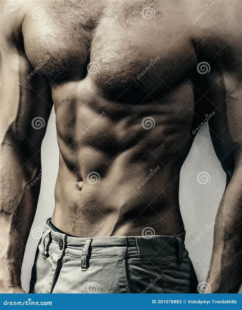 Cuerpo De Modelo Masculino Sexy Desnudo Torso Gay Seductor Hombre Desnudo Sexy Imagen De