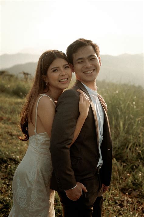 Mountain Top Evening Prenup Photoshoot - Inspirations PH