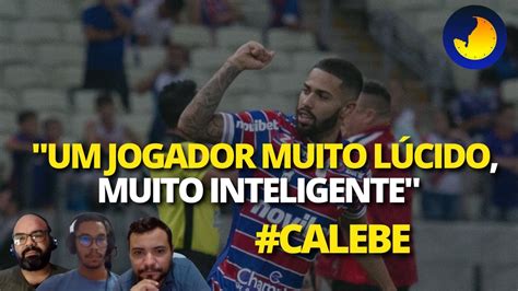 CALEBE VEM SE DESTACANDO E MERECE CHANCE ENTRE OS TITULARES DO