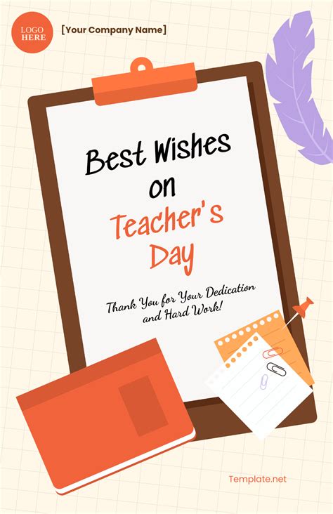 Free Teacher Poster Templates Editable And Printable