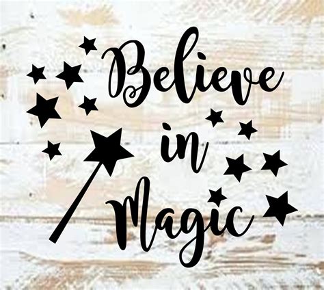 Believe In Magic Svg Dxf Magical Wand Svg Shirt Svg Iron On Etsy