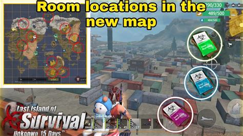 Room Locations In The New Map Last Island Of Survival Last Youtube