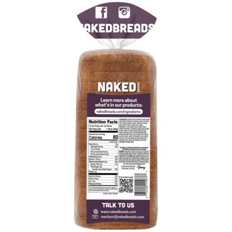 Naked Bread Grain Sandwich Bread Oz Qfc