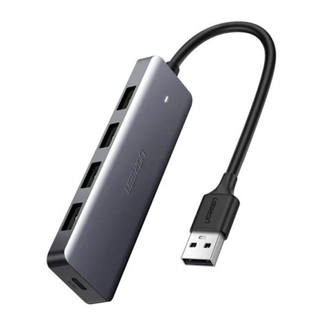 Bộ Chia USB Type C Ra 4 Cổng USB 3 0 Có Hỗ Trợ Nguồn Ugreen 70336