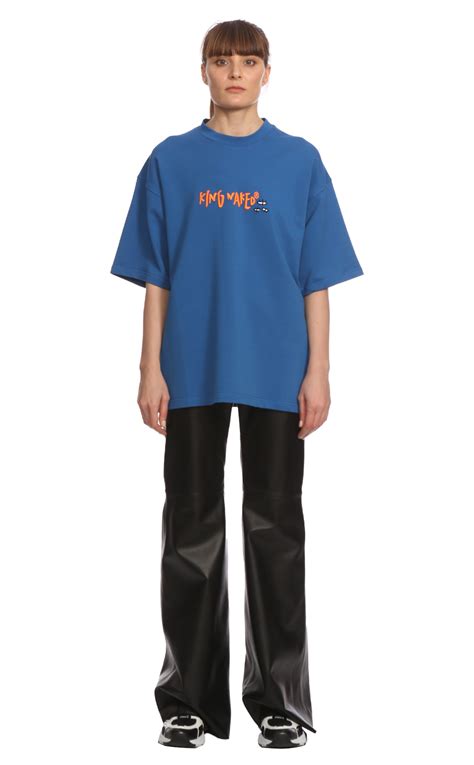 King Naked Unisex Mavi T Shirt KNGKN TsKN246SAX SAX Brandroom