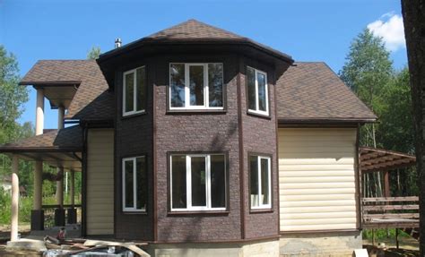 Панель фасадная Docke Premium Stein темный орех 426 х 1196 мм – купить ...