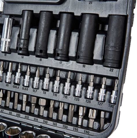 Набор головок торцевых Vitals Master Impact + Superlock 1/4" и 1/2" 111 ...