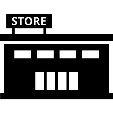 Store Vector Svg Icon Svg Repo